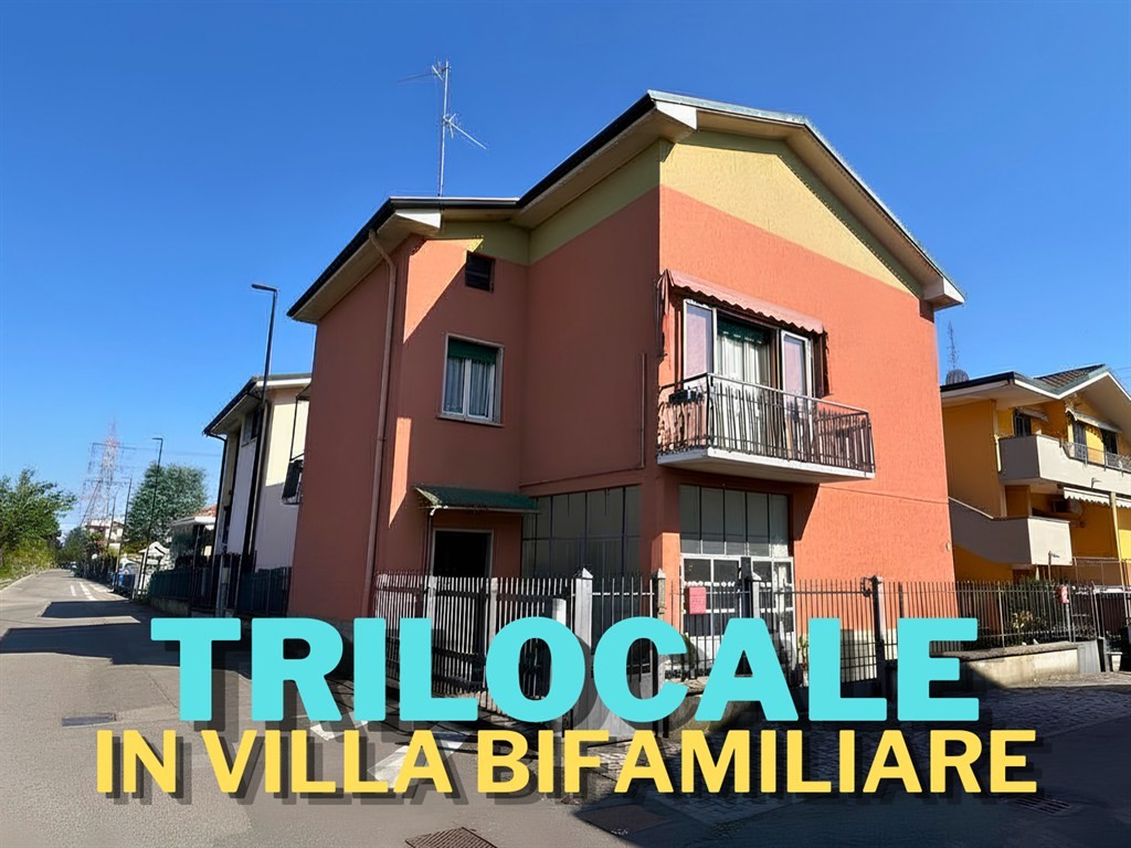 Trilocale indipendente con sottotetto in villa bifamiliare