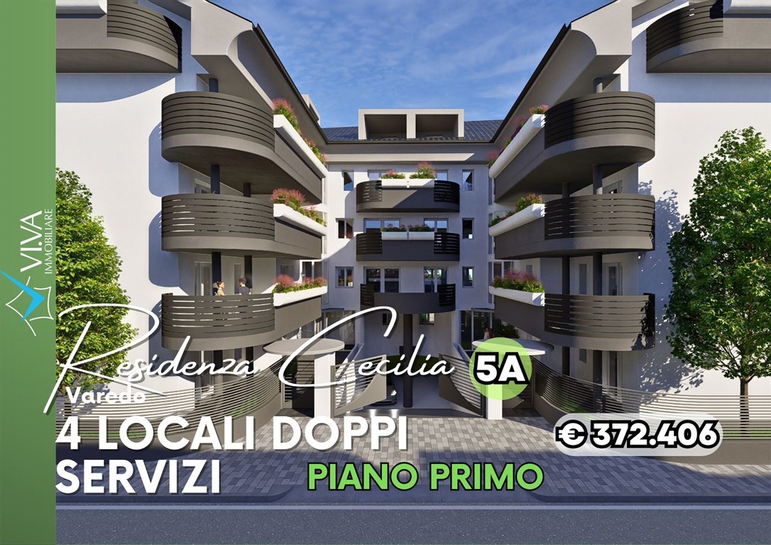 Quadrilocale 5A Doppi Servizi, Cucina Abitabile - R E S I D E N Z A C E C I L I A -